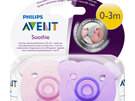 Philips Avent Bear Soothie 0-3m 2pk