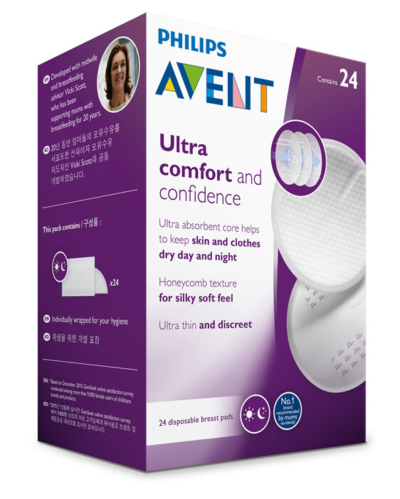 Philips Avent Breast Pads 24 pack