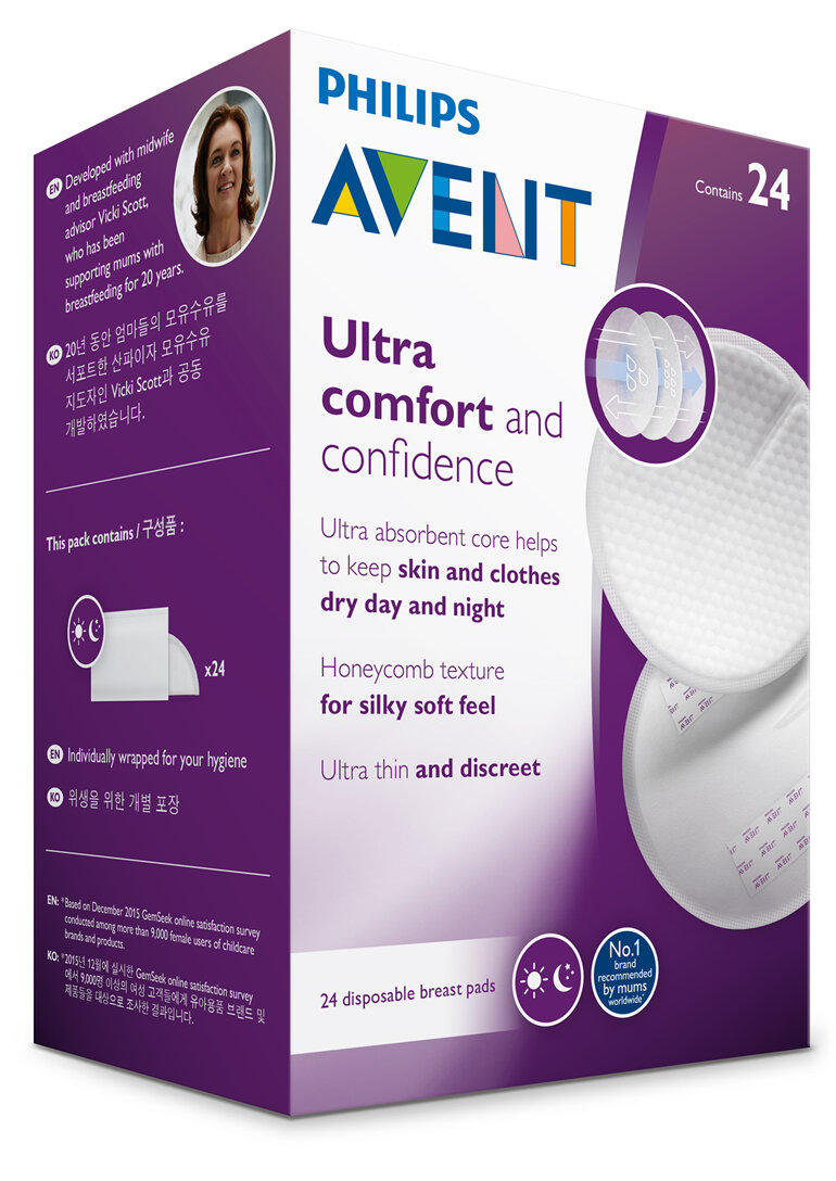 Philips Avent Breast Pads 24 pack