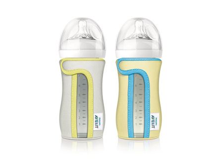 Philips Avent Natural Glass Bottle 240ml Sleeve