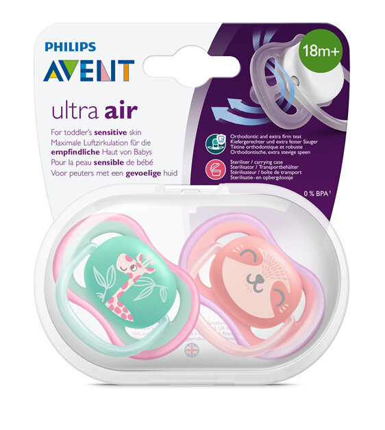 Philips Avent Soother Ultra Air  Design 18m+