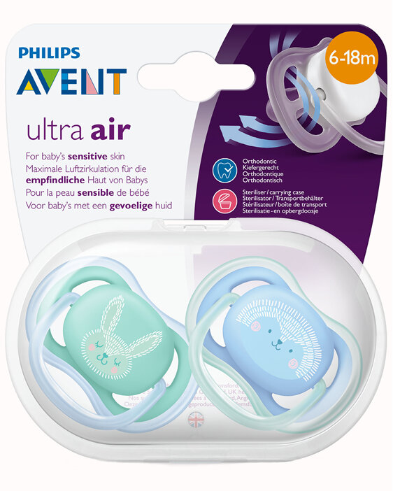 Philips Avent Soother Ultra Air Design 6-18m
