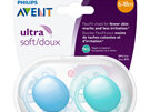 Philips Avent Ultra Soft 6-18m Soother 2pk