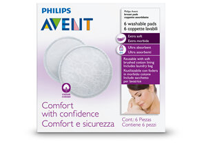 Philips Avent Washable Breast Pads 6pk