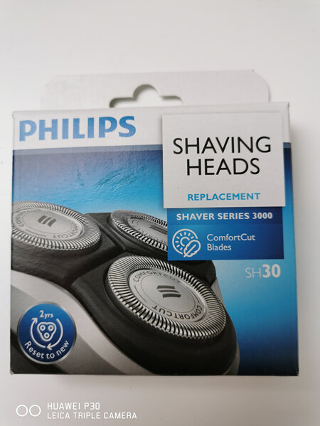 PHILIPS SH30 SHAVING HEADS SERIES 1000 and 3000 Same as HQ9 part SH30/51