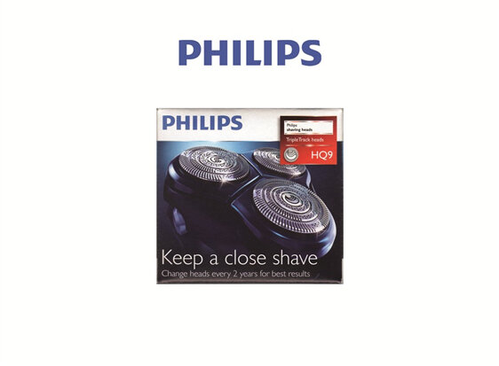 Philips Shaver HQ9 Rotary Heads Now Use SH30