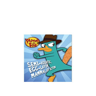 Phineas and Ferb beverage napkins (16)