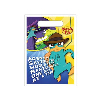 Phineas and Ferb loot bags (8)