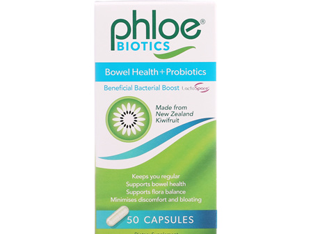 PHLOE BIOTICS BOWEL HEALTH CAPS 50