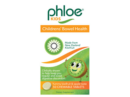 PHLOE BOWEL HEALTH KIDS CHEW TAB 50