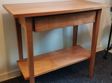Pico Hall Table - Shelf & Drawer