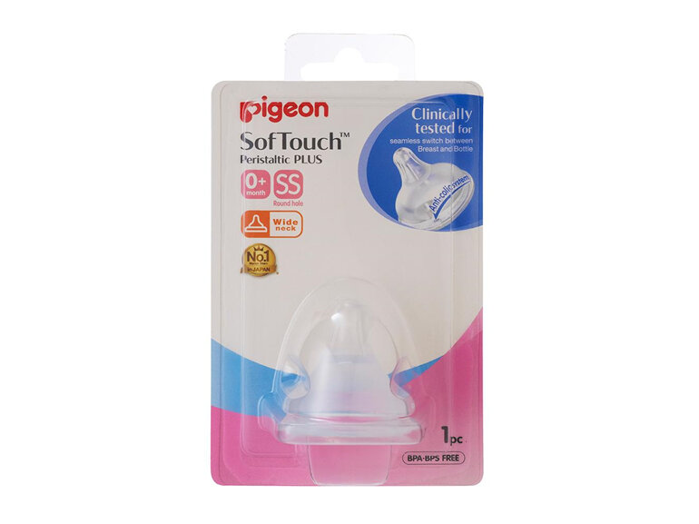 Pigeon SofTouch Peristaltic PLUS Teat (SS)