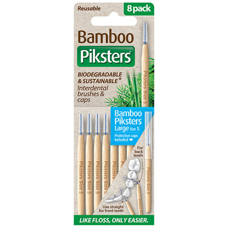 Piksters Bamboo Size 5 Blue 8pk