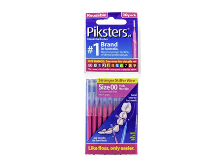 Piksters Size 00 Pink 10pk