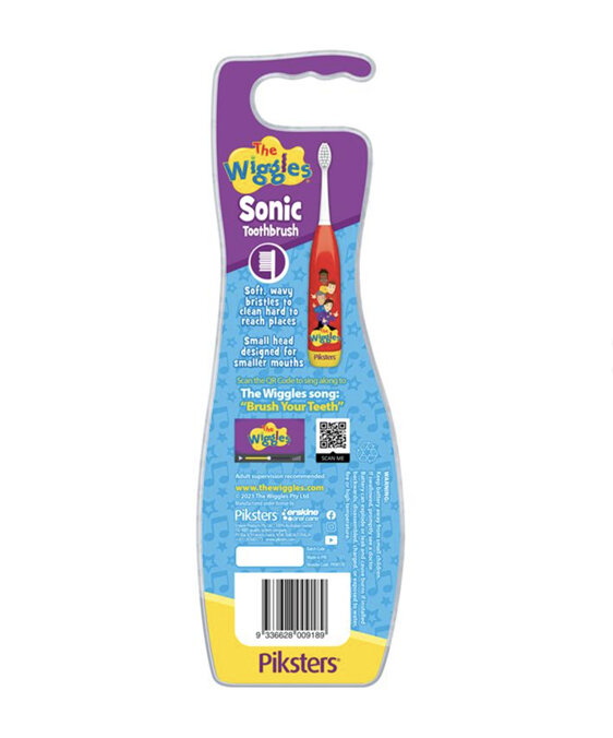 pikSTERS The Wiggles Kids Sonic Toothbrush