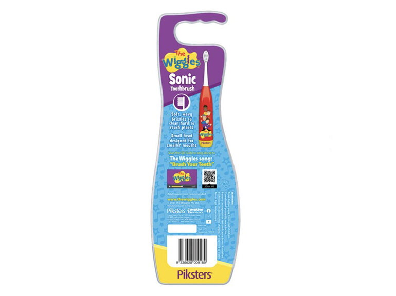 pikSTERS The Wiggles Kids Sonic Toothbrush