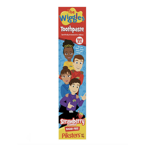 Piksters The Wiggles Toothpaste Strawberry 96g