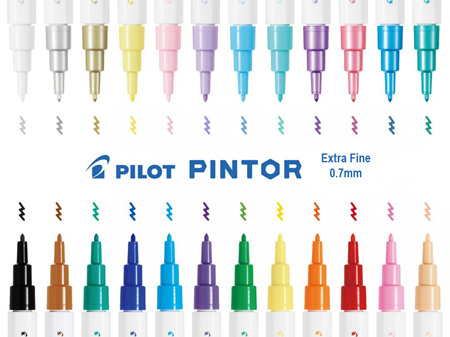 Pilot Pintor Extra Fine Singles