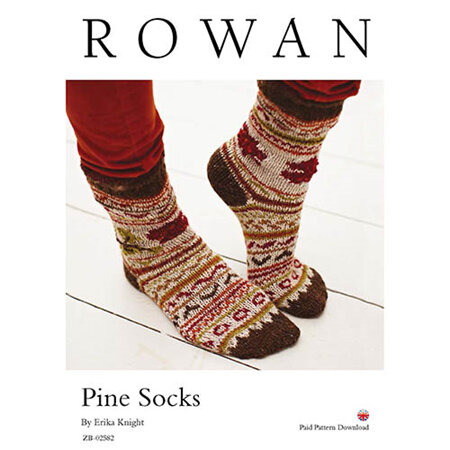 Pine Socks by Erika Knight