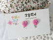 Pink Adorable Heart Clip-On Earrings