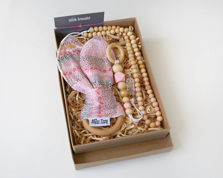 Pink Granules Medium Gift Box