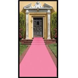 Pink Mock Carpet Runner