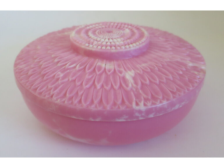 Pink powder bowl