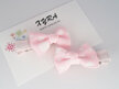 pink ribbon hair clips
