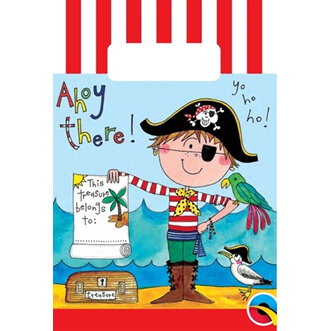 Pirate - 8 x Party Bags Birthday Boy