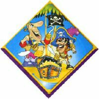 Pirate Ahoy Me Hearty's Napkins