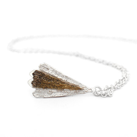 Piwakawaka Feather Necklace