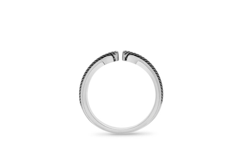Piwakawaka NZ Fantail Ring Sterling Silver