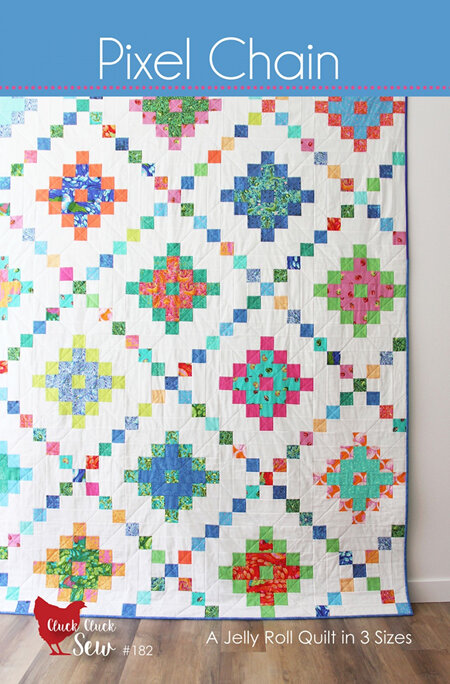 Pixel Chain Quilt Pattern from Cluck Cluck Sew