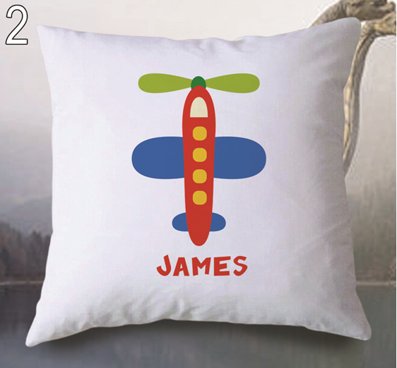 Plane  Personalised Cushion Cover