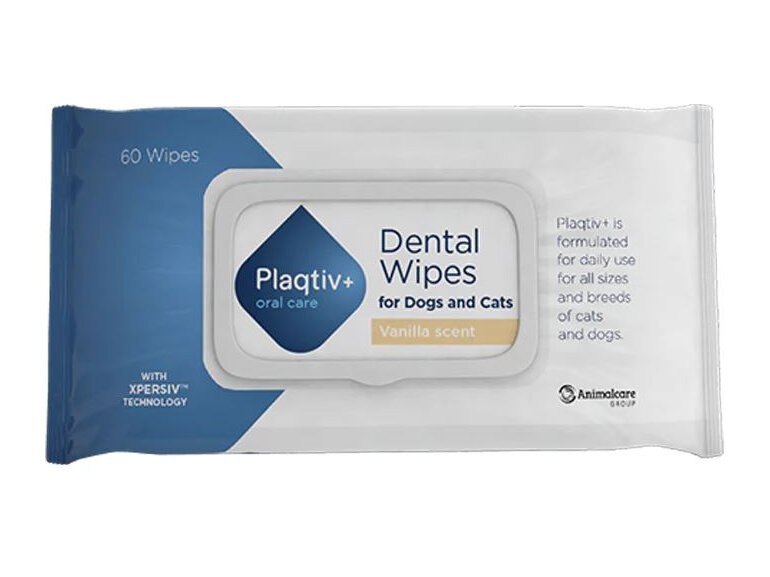 Plaqtiv+ Dental Wipes 60 pack