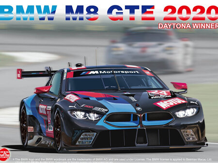 Platz/Nunu 1/24 BMW M8 GTE 2020 Daytona Winner (PN24036)