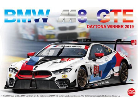 Platz/Nunu 1/24 BMW M8 GTE 24 Hours Of Daytona Winner 2019 (PN24010)