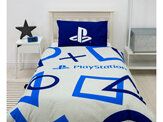 Playstation Blue Reversible Single Duvet Cover Set