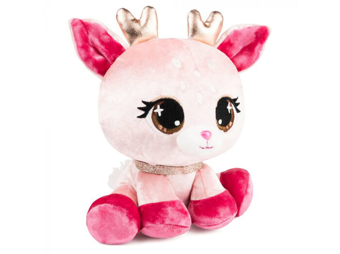 P*Lushes Pets Lissa Doemei deer fawn soft toy plush kids pink