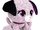 P*Lushes Pets Michelle Boucle puppy dog plush soft toy kids purple