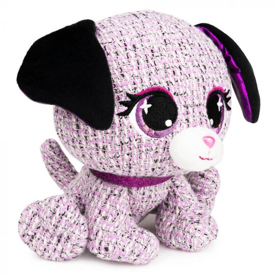P*Lushes Pets Michelle Boucle puppy dog plush soft toy kids purple