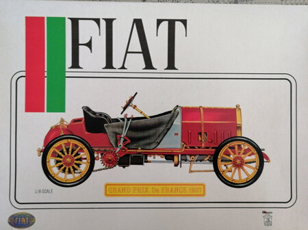 Pocher 1/8 Fiat Grand Prix De France 1907 (Art.K/77)