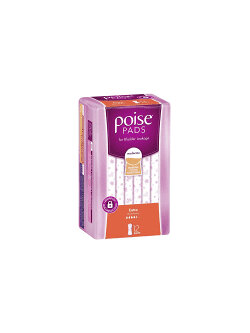 POISE EXTRA PADS 12pk