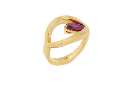 Poise: Ruby Marquise Dress Ring
