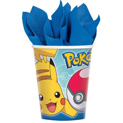 Pokemon cups x 8
