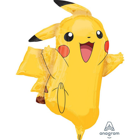 Pokemon super shape foil balloon .