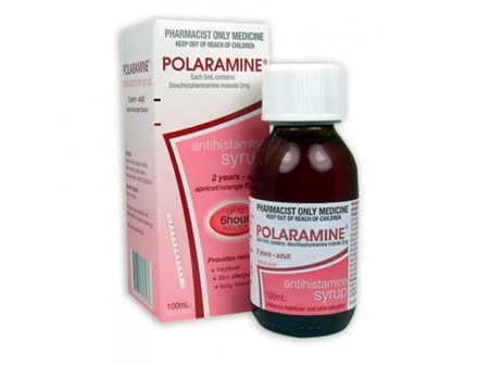 Polaramine Syrup 2mg/5ml 100ml 