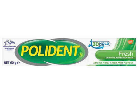 POLIDENT F/Mint Dent Adh. Cream 60g