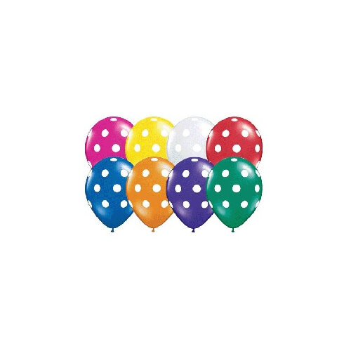 Polka Dots 11" Balloons