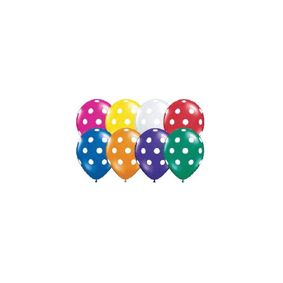 Polka Dots 11" Balloons